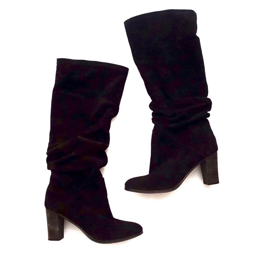 Free People Tennison Slouchy Tall Suede Boots - Picture 3 of 4
